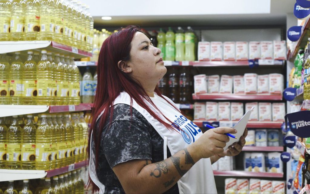 La secretaría de Comercio intensificará los controles del programa Precios Justos en supermercados y centros de distribución. / Foto: Twitter Matías Tombolini