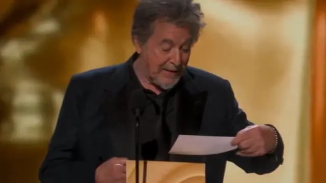Al Pacino anuncia a la película ganadora del Oscar