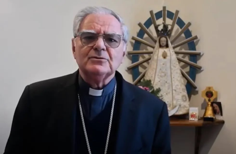 El presidente de la Conferencia Episcopal Argentina (CEA), y obispo de San Isidro, Oscar Ojea - Captura de video