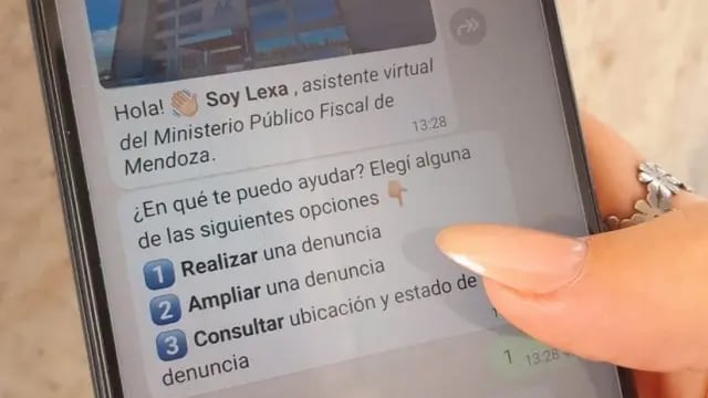 Nuevo sistema Lexa: cómo denunciar delitos en Mendoza a través de WhatsApp