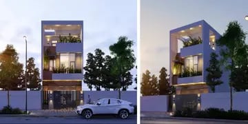 Ideas de fachadas de casas para terrenos pequeños