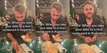 Un extranjero se toma con humor la economía argentina, pide que haya billetes de mayor denominación y se hace viral