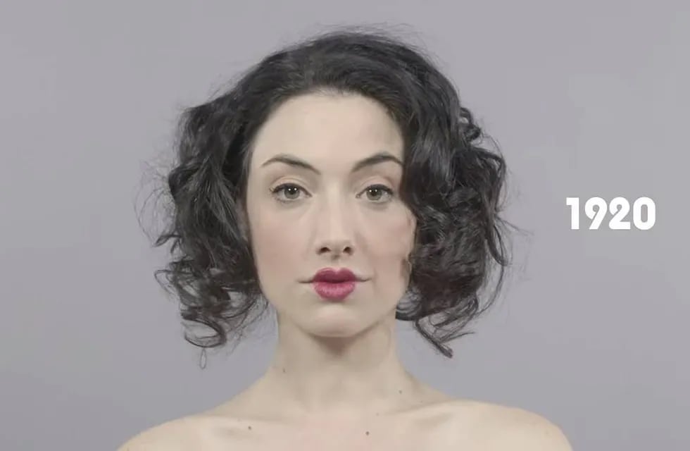 Video: 100 años de estilos de belleza femenina en un minuto