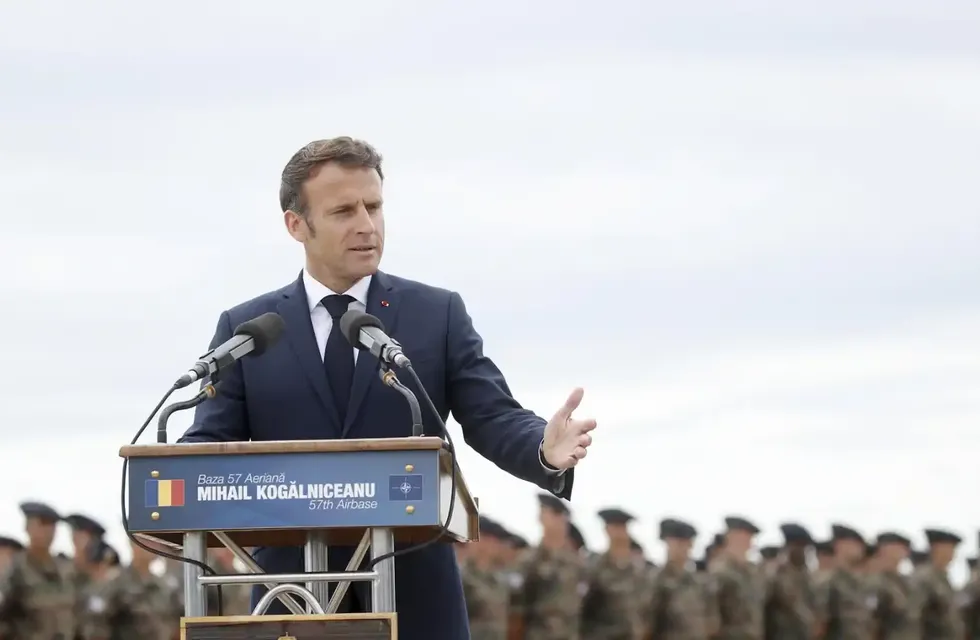 Emmanuel Macron, presidente de Francia / Archivo AP