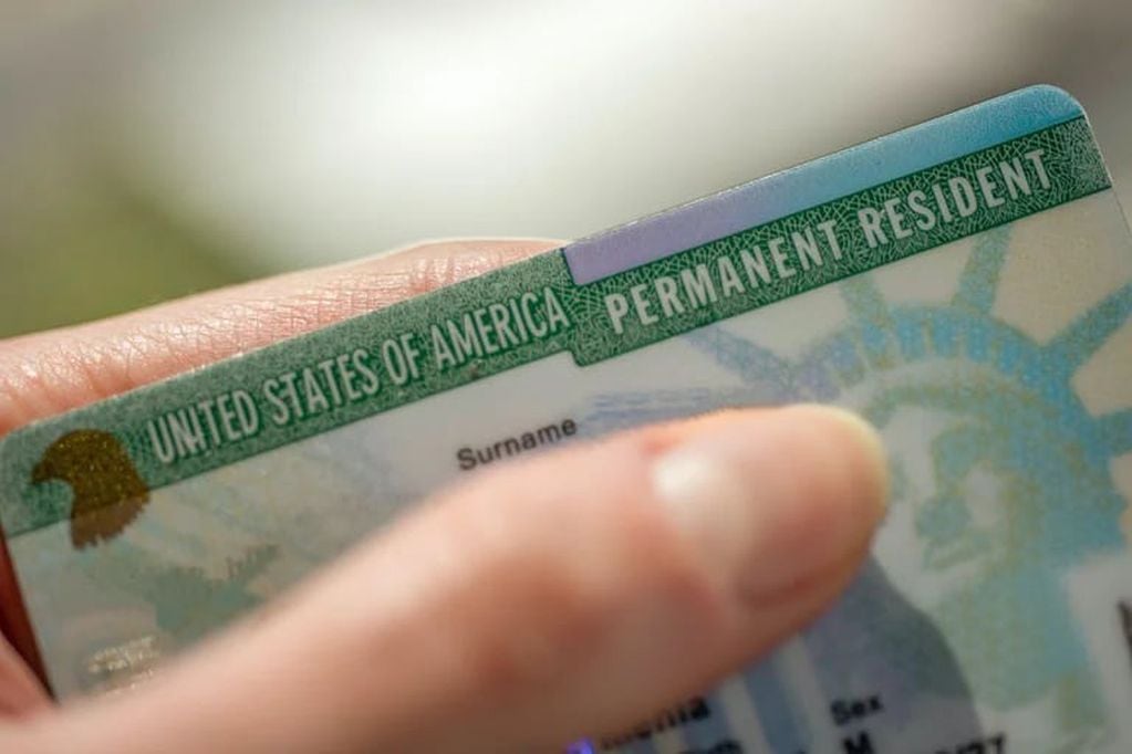 La tarjeta de residencia permanente en Estados Unidos.