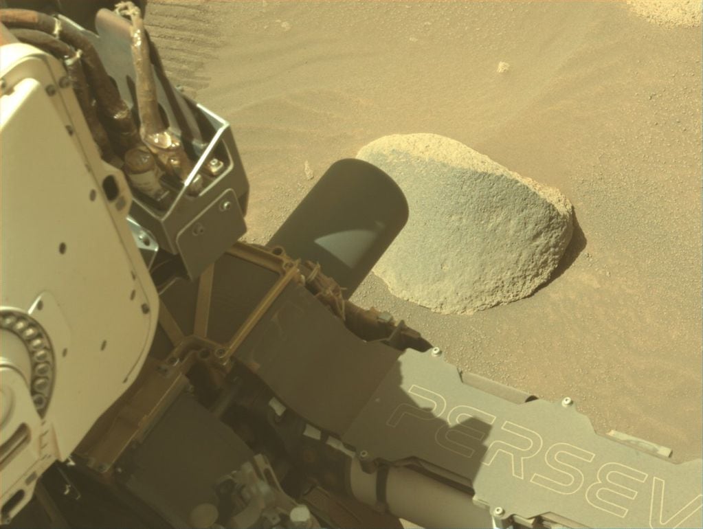 Algunas de las imagenes compartidas por la NASA de Marte