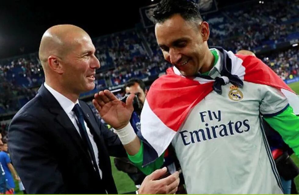 Keylor Navas y la renuncia de Zidane: "Siempre me respaldó, es una pena que nos deje"