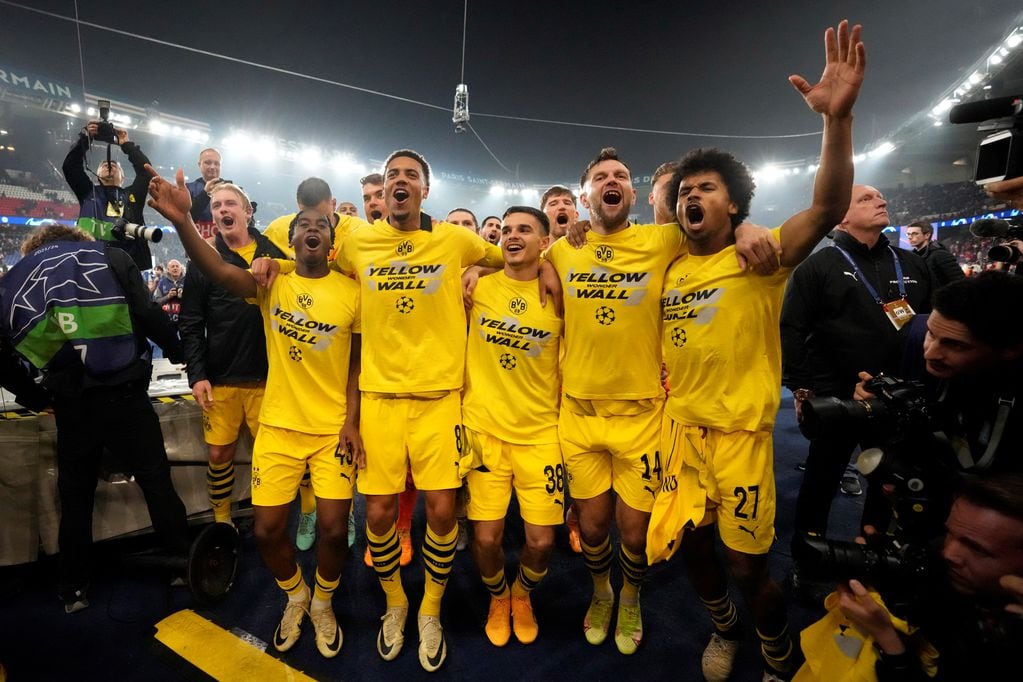 Borussia Dortmund venció al PSG en Parías y se metió en la final de la Champions. (AP)