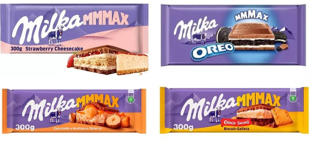 Chocolates importados Milka en Argentina