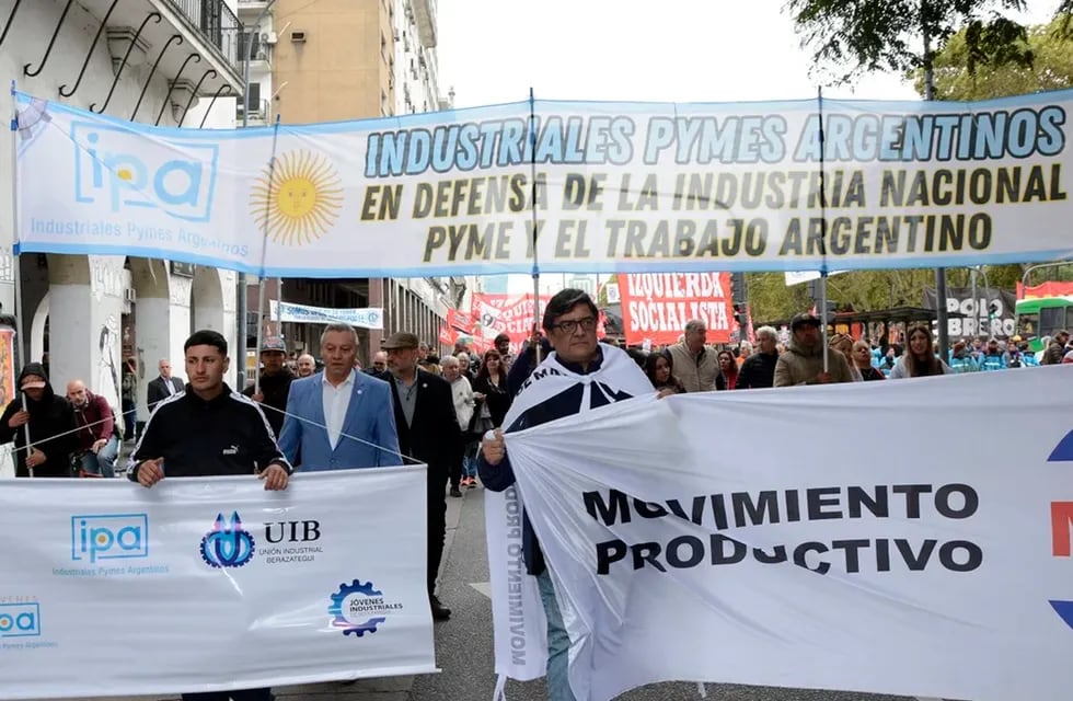 Pymes industriales marcharán al Congreso Nacional. Foto: Industriales Pymes Argentinos (IPA)
