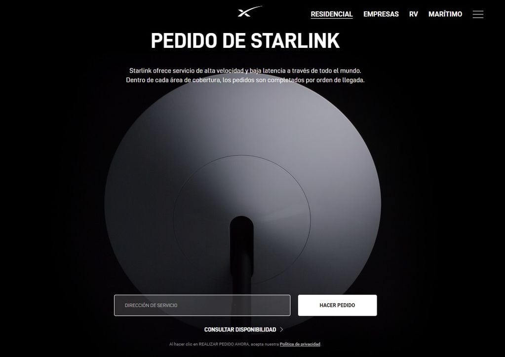 Internet Starlink llega a Argentina: precios, cuándo funcionará y cobertura