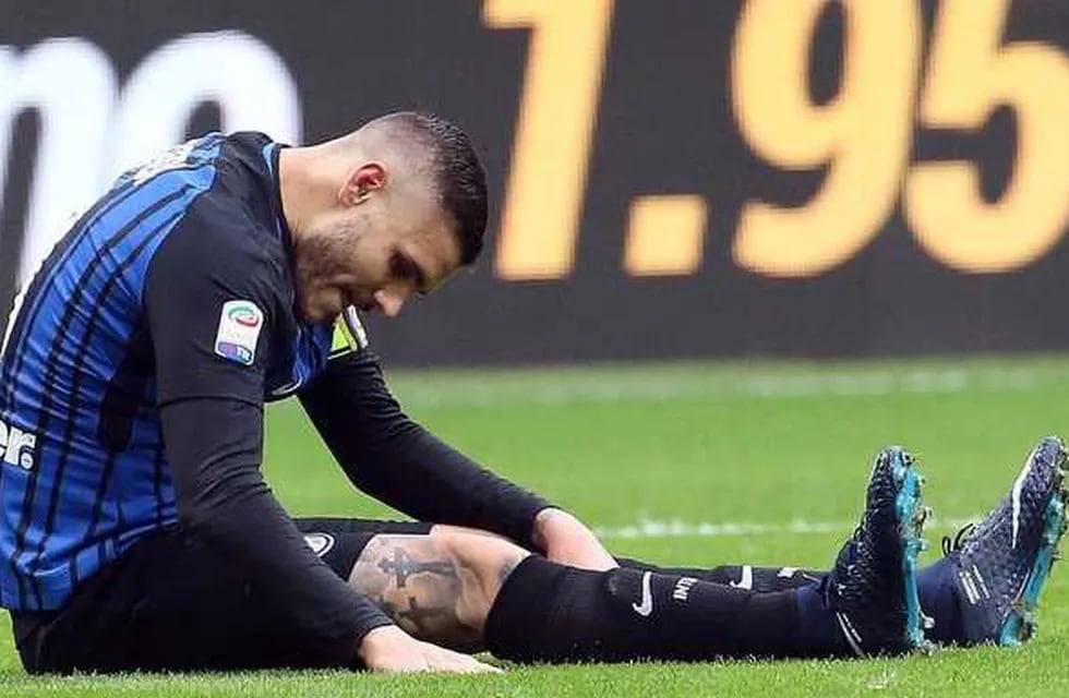Icardi se lesionó y es otra baja para la gira de la Selección por Rusia