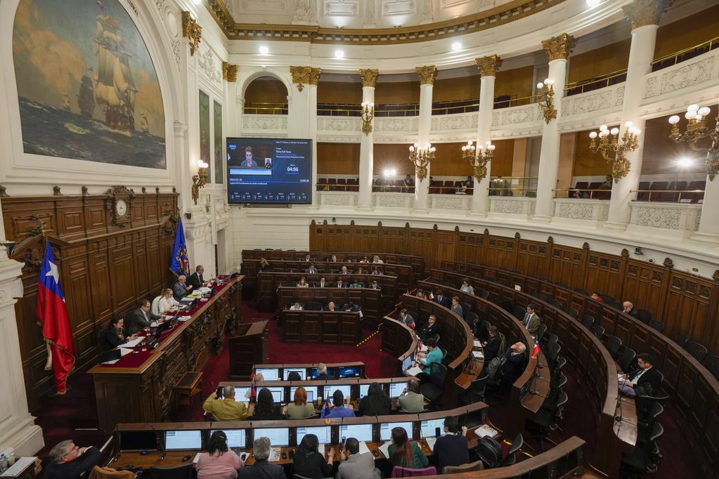 Congreso Nacional en Santiago, Chile. / (AP Foto/Esteban Félix)
