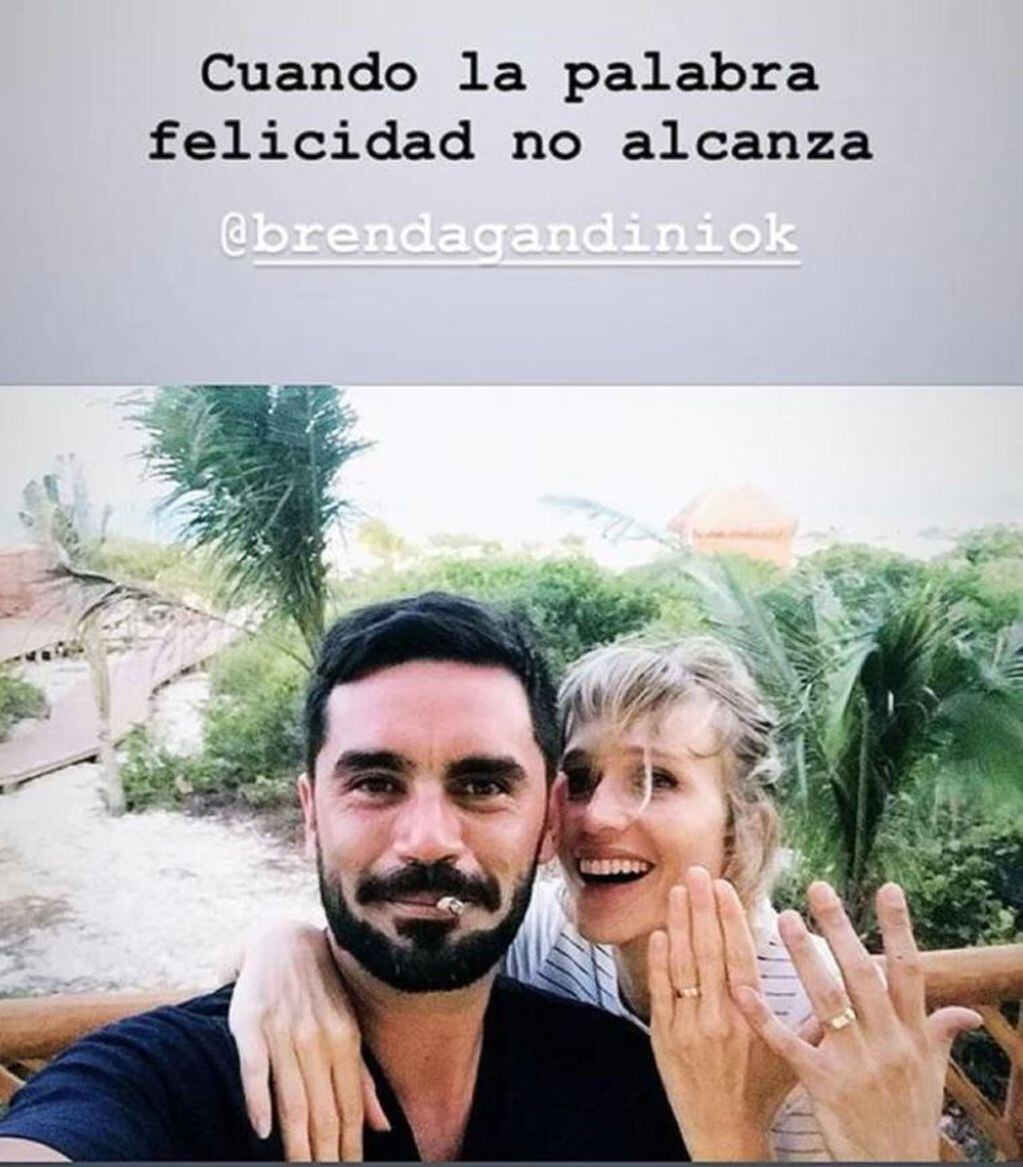 ¡Se casaron! La foto que confirma el matrimonio entre Gonzalo Heredia y Brenda Gandini