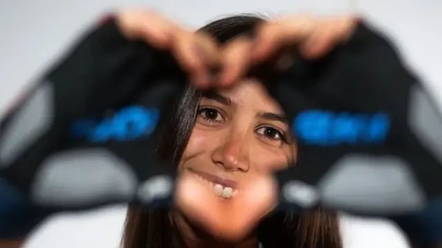 Julieta Benedetti, cumpliendo sueños en el ciclismo europeo.
