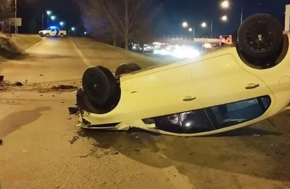 El conductor no sufrió heridas graves.