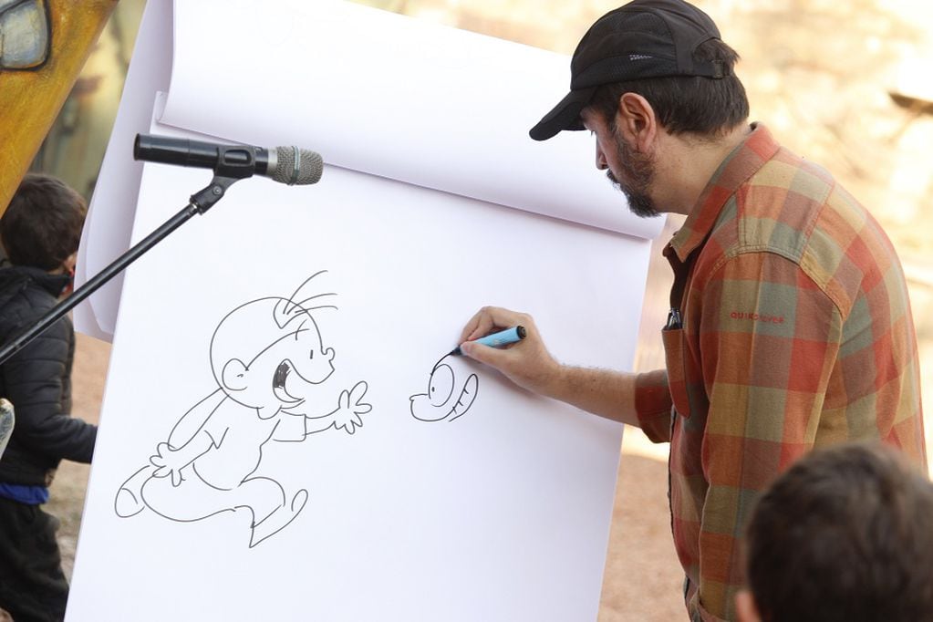 El dibujante e ilustrador mendocino tendrá un lugar especial en las actividades de Godoy Cruz.