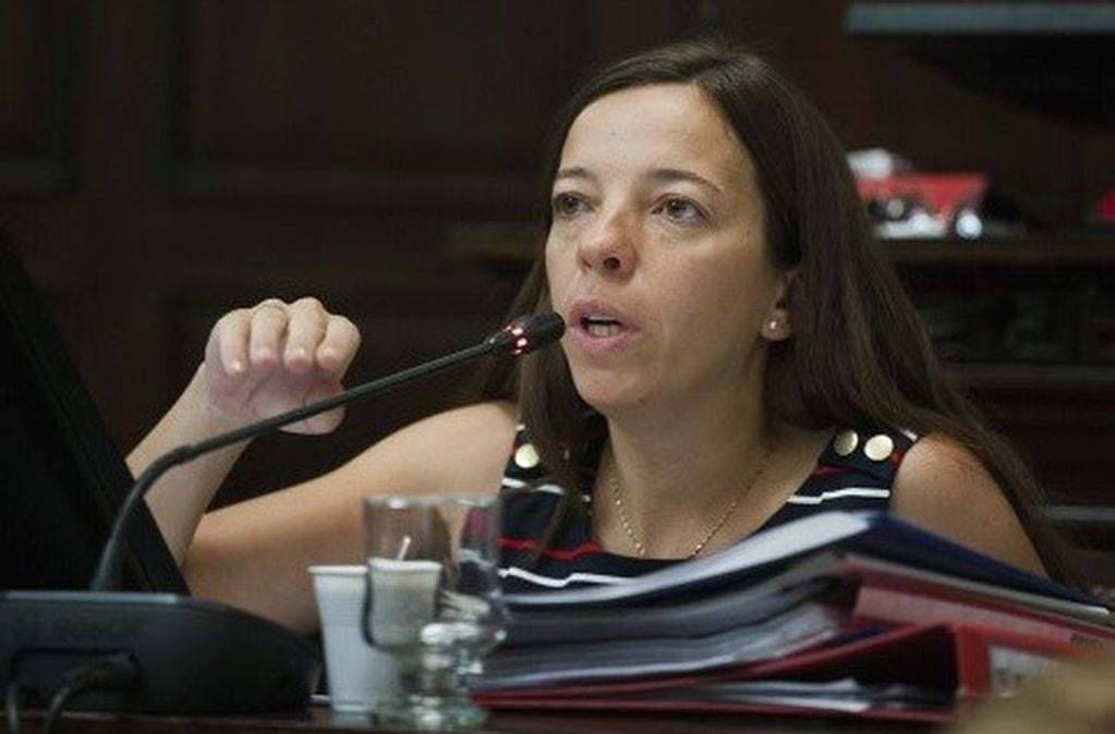 La senadora provincial Daniela García.