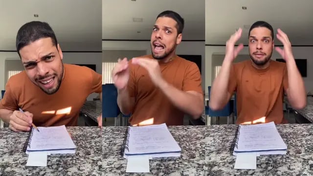 Un tiktoker brasileño intentó explicar el significado de una palabra muy común en Argentina y se hizo viral (VIDEO)