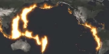 ¿Qué es el cinturón de fuego del Pacífico?