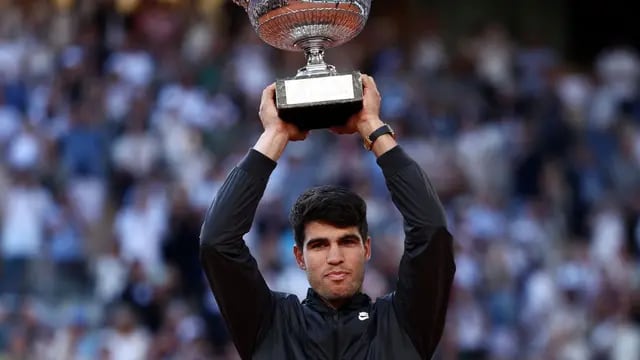Carlos Alcaraz obtuvo su primer Roland Garros