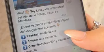Nuevo sistema Lexa: cómo denunciar delitos en Mendoza a través de WhatsApp