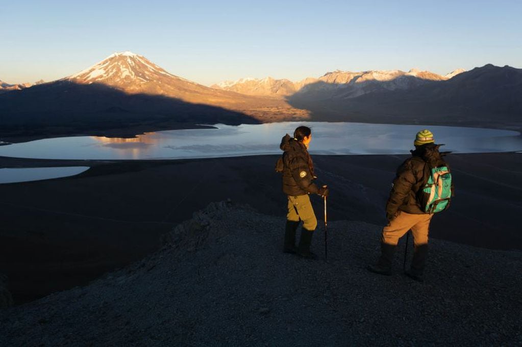 Paso a Chile por la Laguna del Diamante: quieren habilitarlo provisoriamente para el próximo verano. Foto: Archivo Los Andes