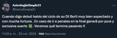 La predicción astrológica que beneficia a Independiente Rivadavia