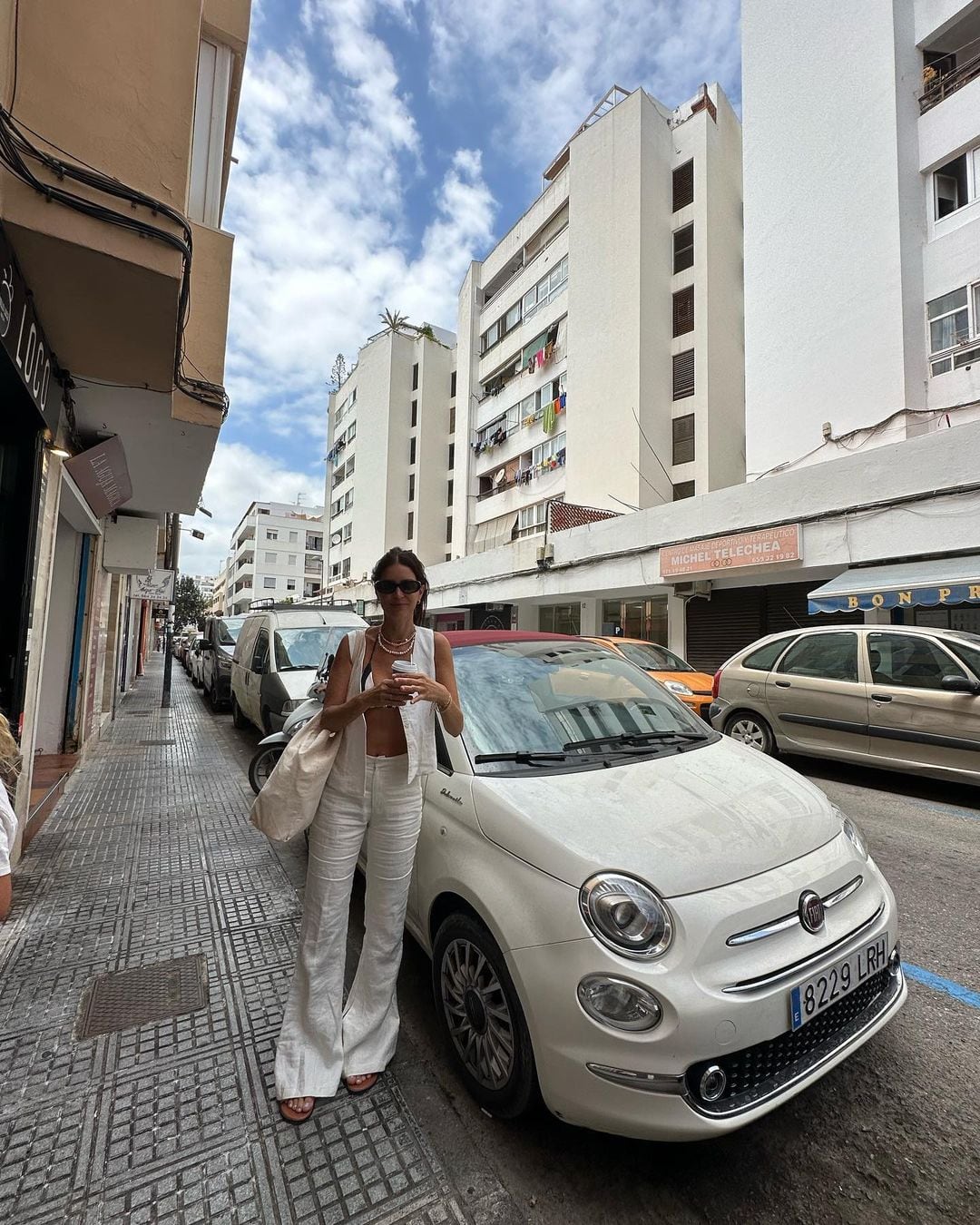 Zaira Nara y su posteo en España.