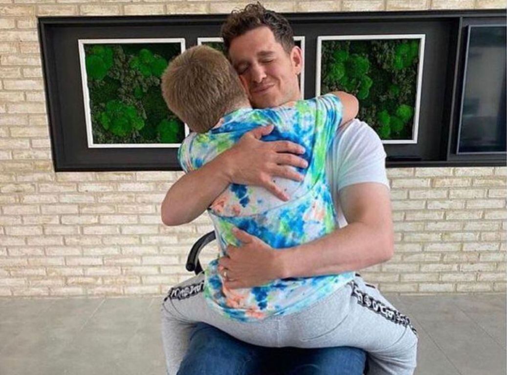 Michael Bublé dio detalles del cáncer que vivió su hijo Noah / Gentileza