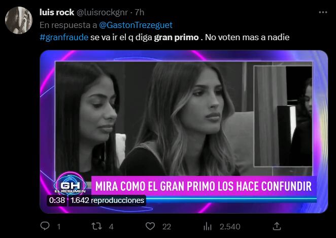 Las redes contra "Gran Primo", el psicólogo del reality