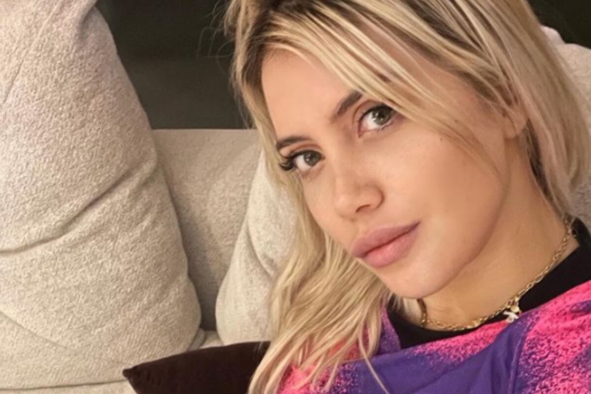 Wanda Nara posó para Instagram al natural y sin filtros.