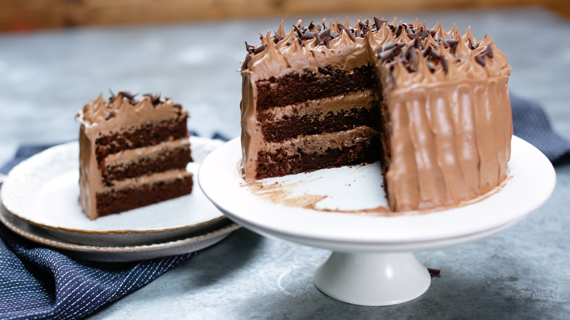 La torta mousse de chocolate es un postre que no lleva harina