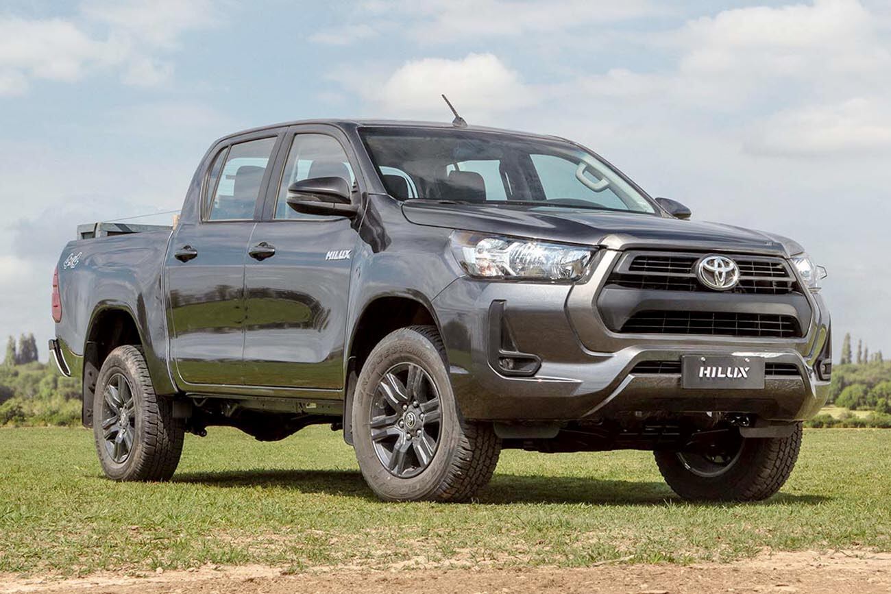 La pick-up más vendida en la Argentina es la Toyota Hilux.