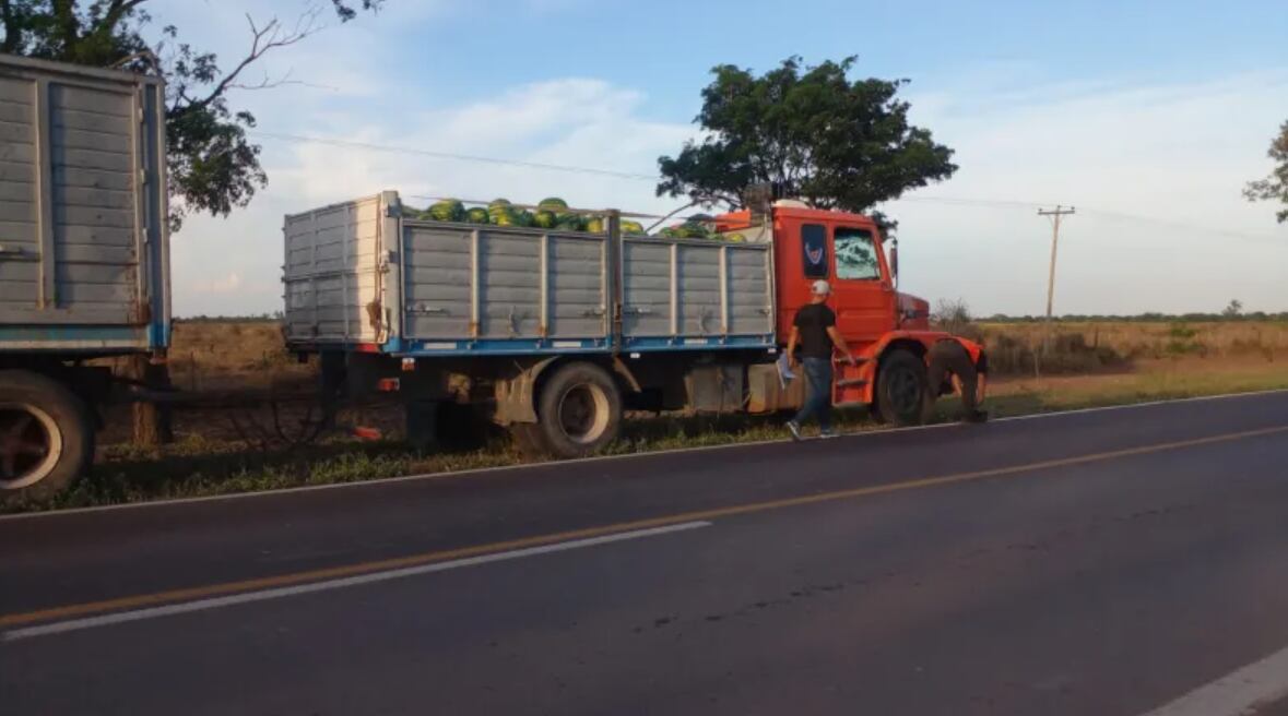 El camión tenía un motor que correspondía a otro vehículo y cargaba sobre él un pedido de secuestro activo, desde la provincia de Mendoza en el año 2016. Foto: Diario TAG