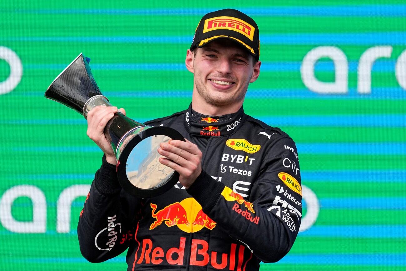 Verstappen, el campeón. 