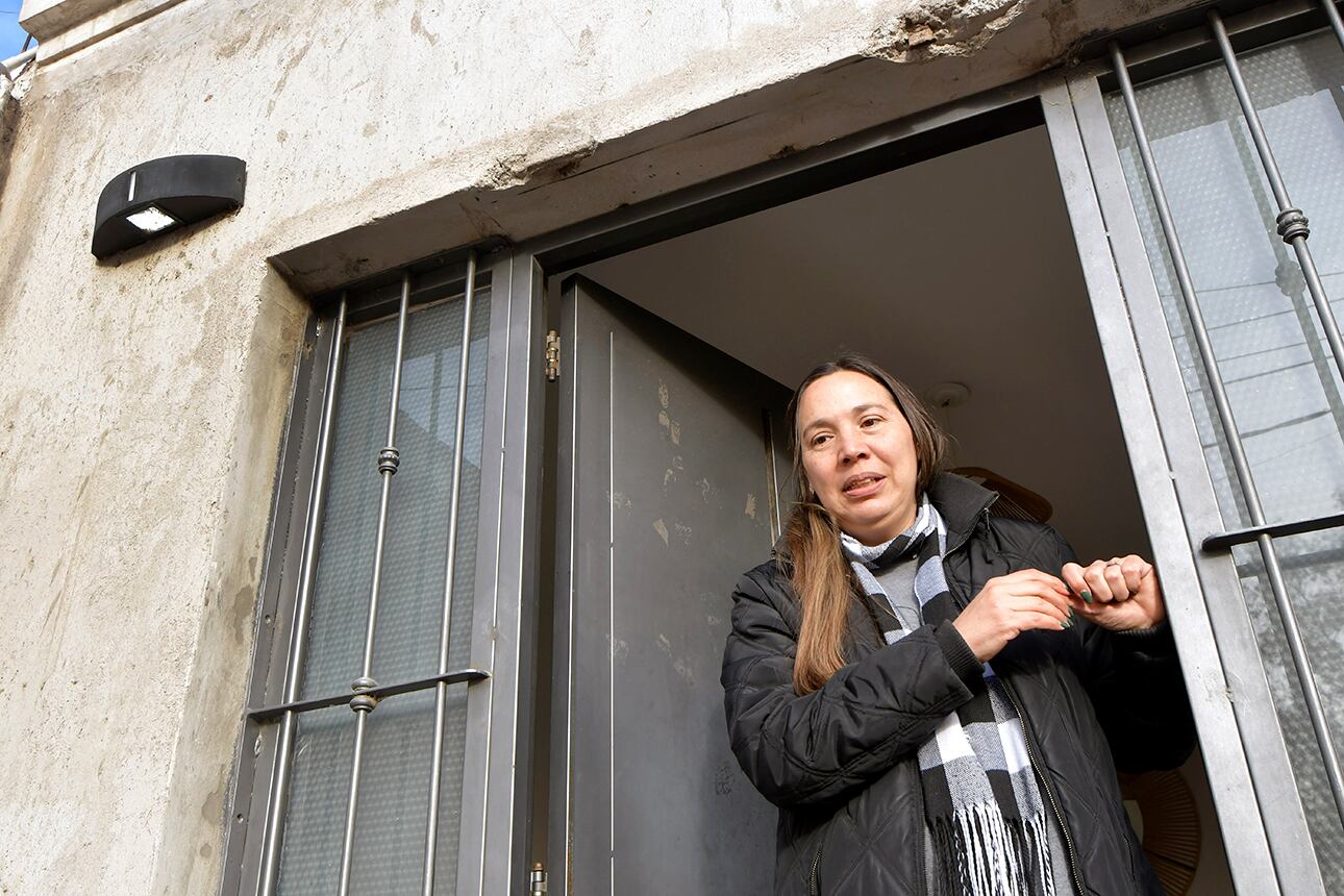  Soledad Ripoll, dueña de la casa donde sucedió el hallazgo de la beba -
Foto: Orlando Pelichotti / Los Andes

