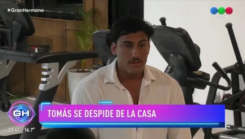 Tomás Holder tiene una curiosa coincidencia entre sus dos eliminaciones en realities.