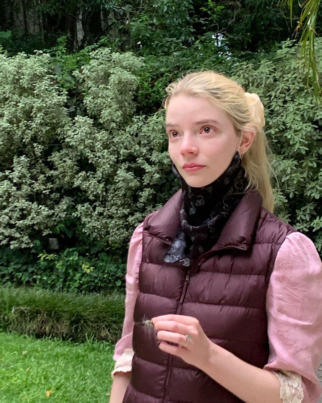 La foto que Anya Taylor- Joy subió para expresar su emoción de estar en Buenos Aires.