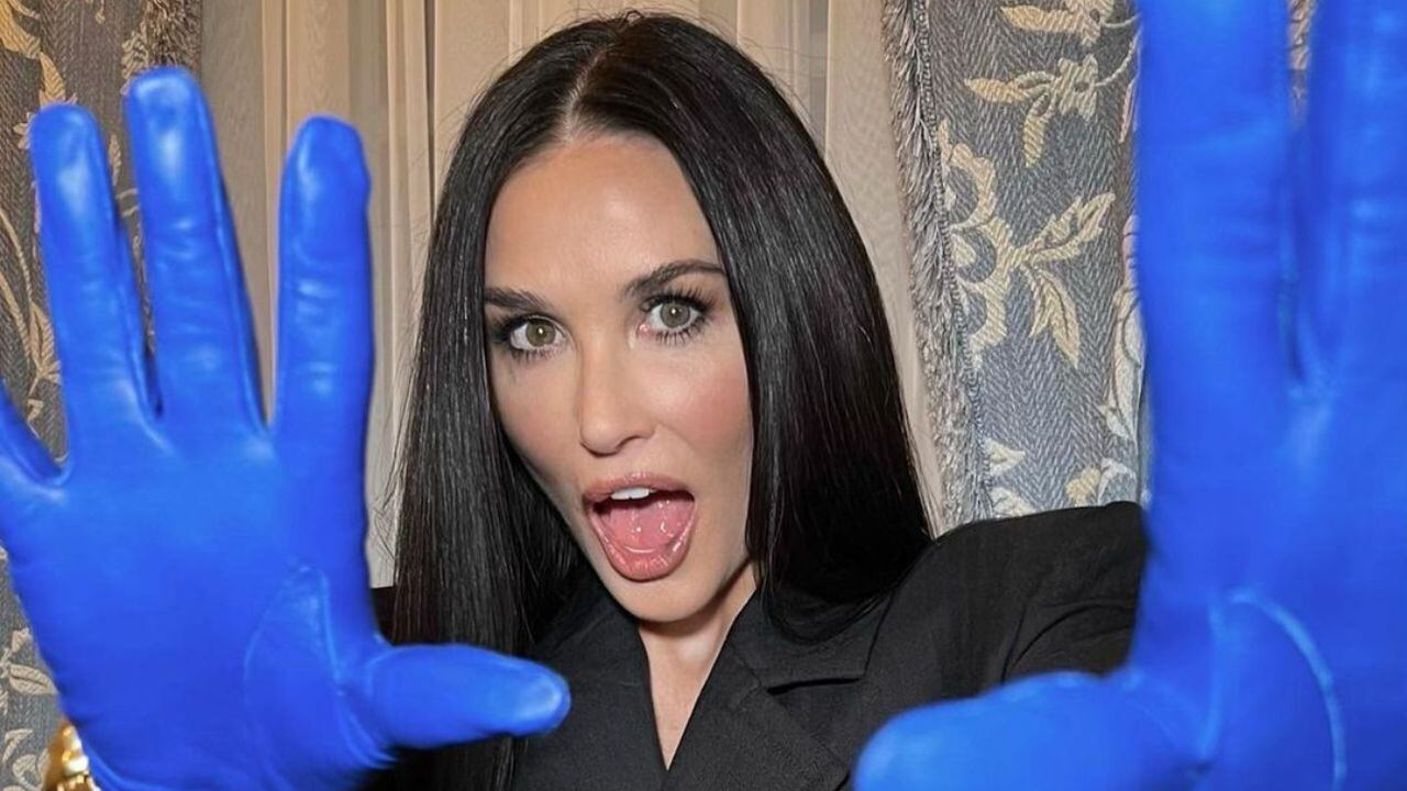 Demi Moore luce espléndida en sus redes y sus fans la llenan de "Likes"