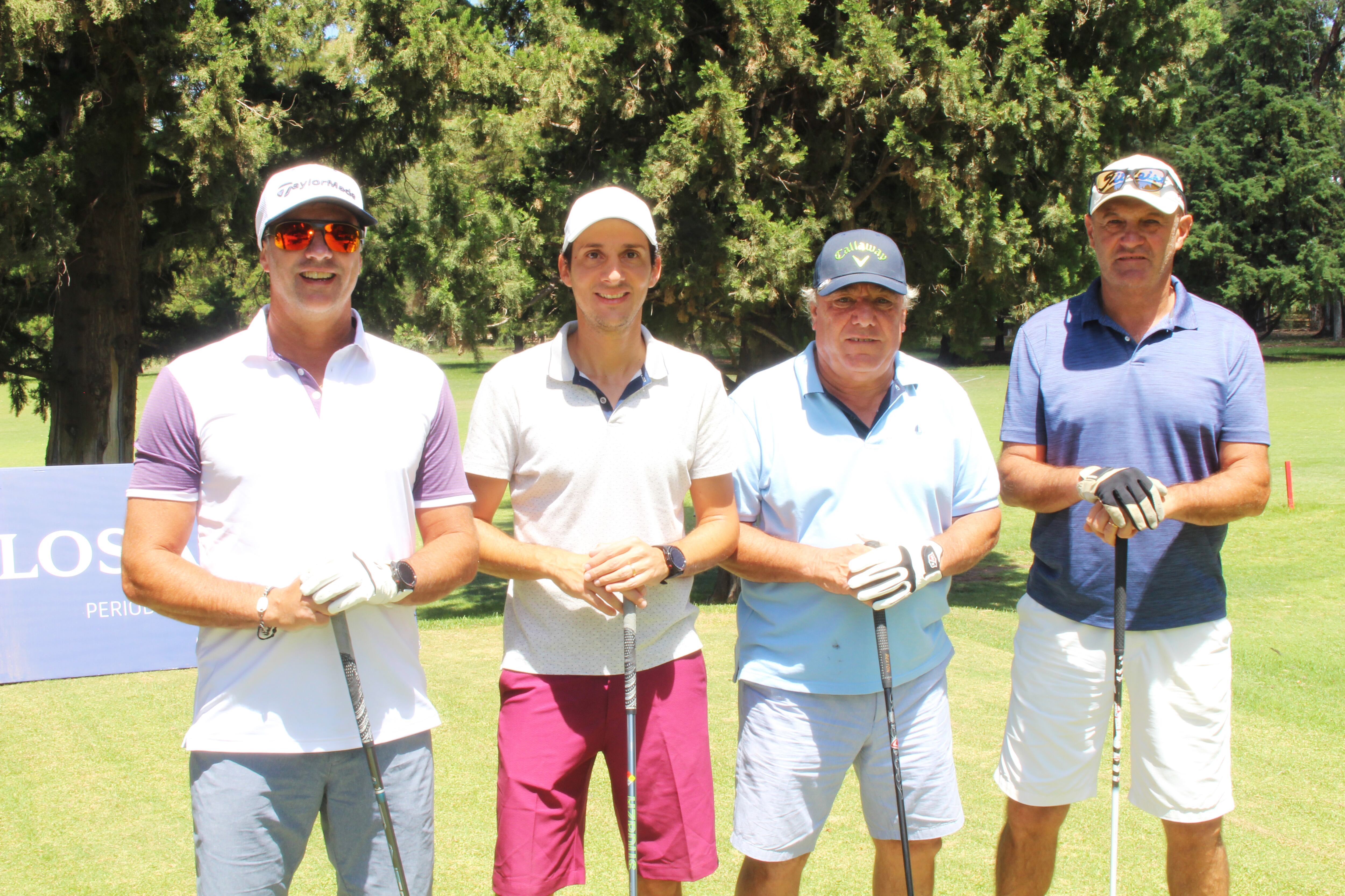 Hernán Piva, Camilo De Lillo, Luis Guisasola y Juan Giugno.