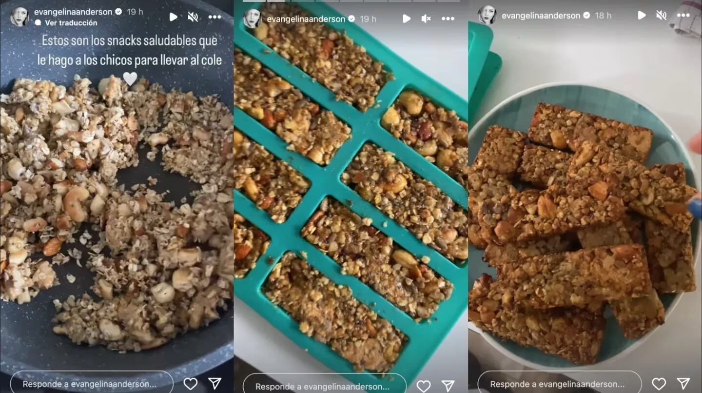 Está es la receta de los snack saludable que le da la modelo a sus hijas.