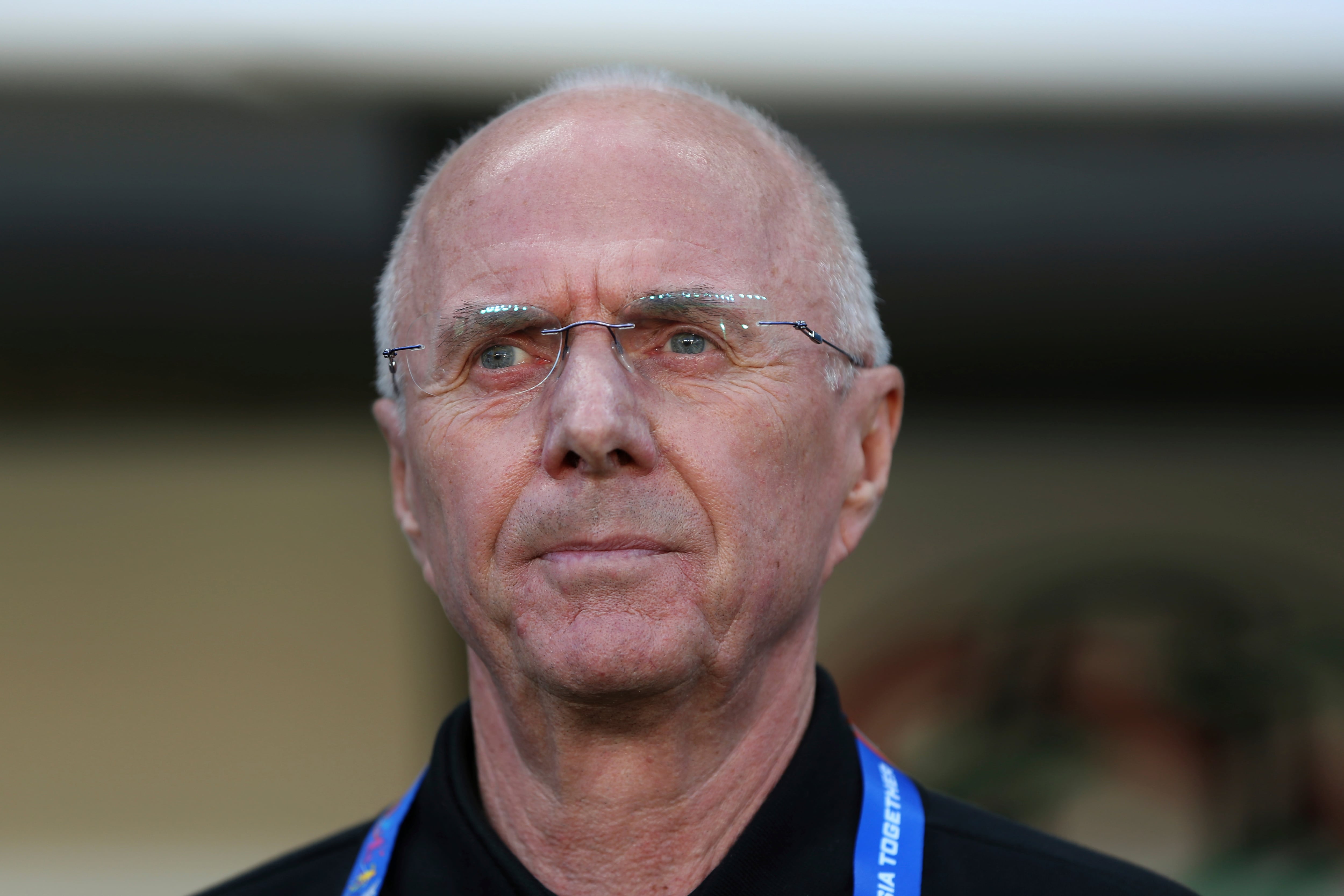 En esta imagen de archivo, el entonces seleccionador de Filipinas, Sven-Goran Eriksson, durante un partido del Grupo C de la Copa de Asia entre China y Filipinas, en el estadio Mohammed Bin Zayed, en Abu Dabi, Emiratos Árabes Unidos, el 11 de enero de 2019. (AP Foto/Kamran Jebreili, archivo)