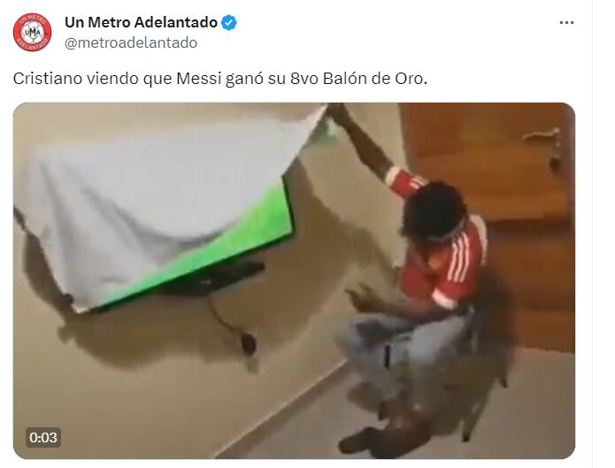 Memes Balón de Oro - X