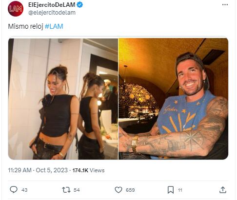 ¿Volvieron? El inesperado detalle en la foto de Tini y Rodrigo de Paul que encendió las alarmas