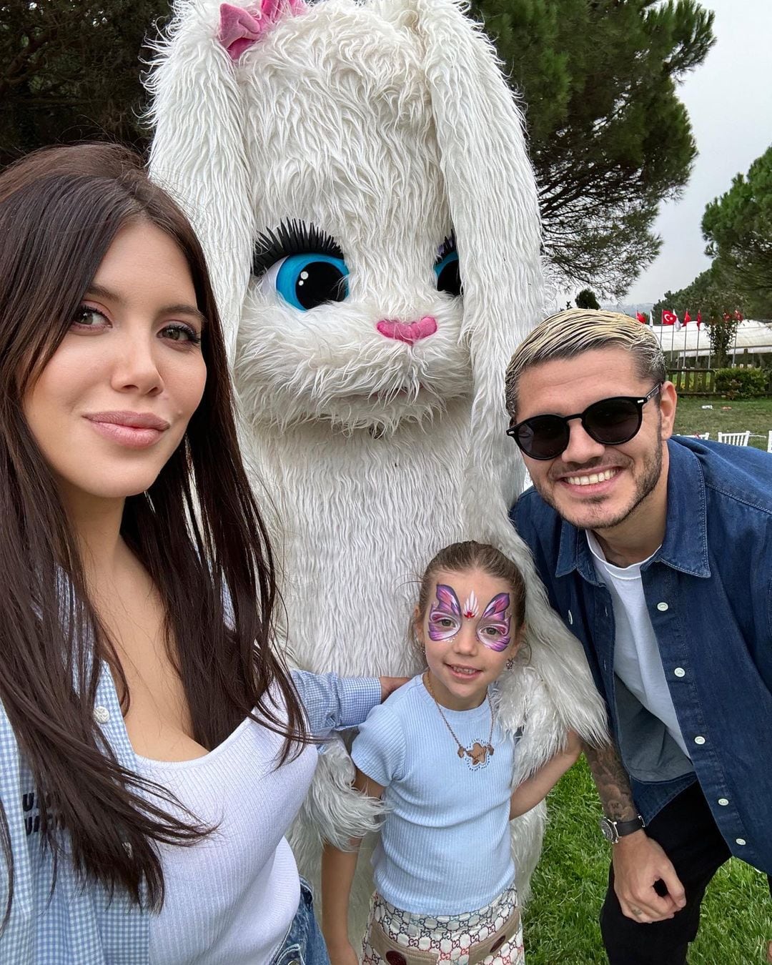 Las fotos del cumpleaños de Isabella, hija de Wanda Nara y Mauro Icardi.