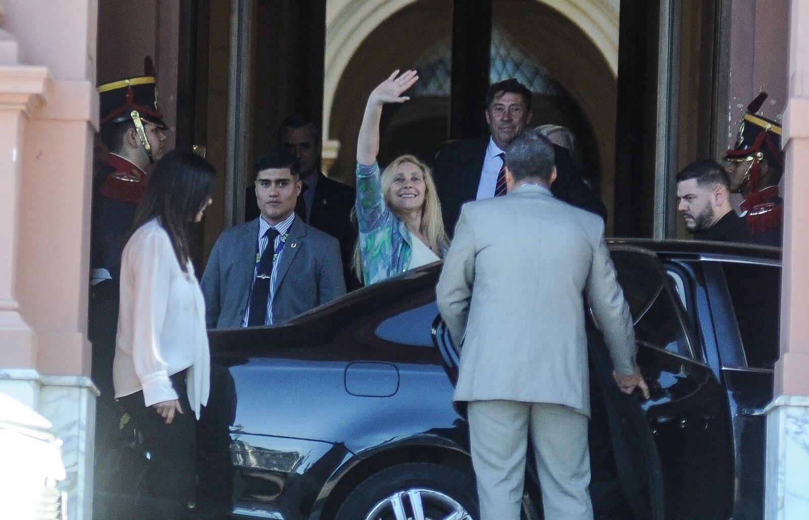 Karina Milei en Casa Rosada. / Foto: Federico López Claro