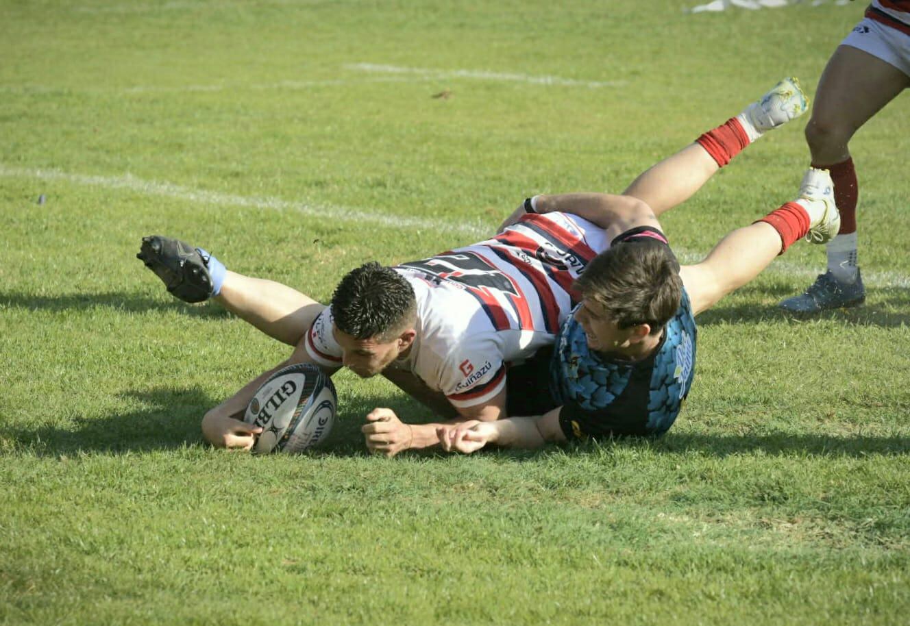 Marista Rugby Club campeón del Top 8 Cuyano al derrotar por 70-14 a Liceo. Final histórica. / Orlando Pelichotti (Los Andes).