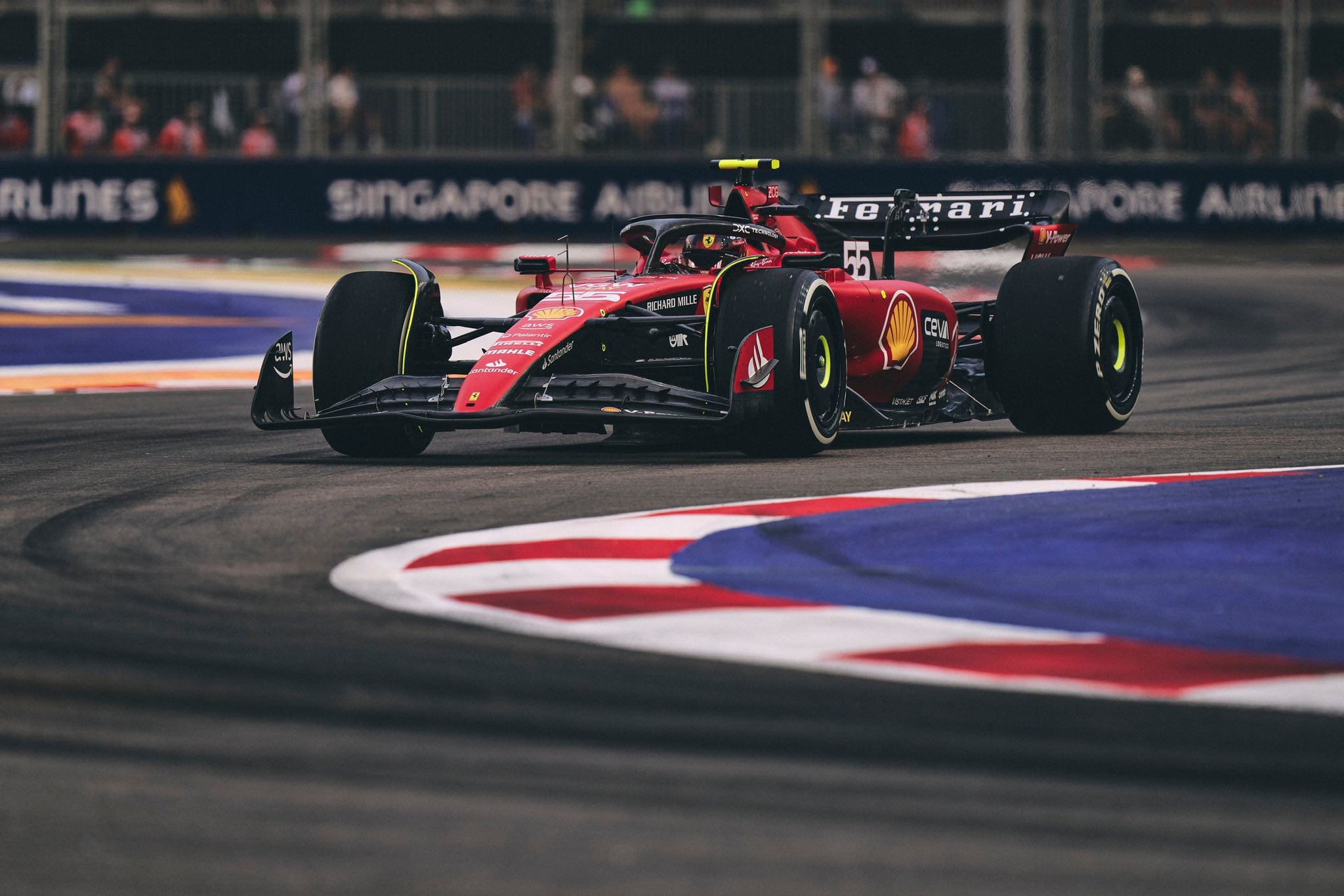 Carlos Saiz en Ferrari