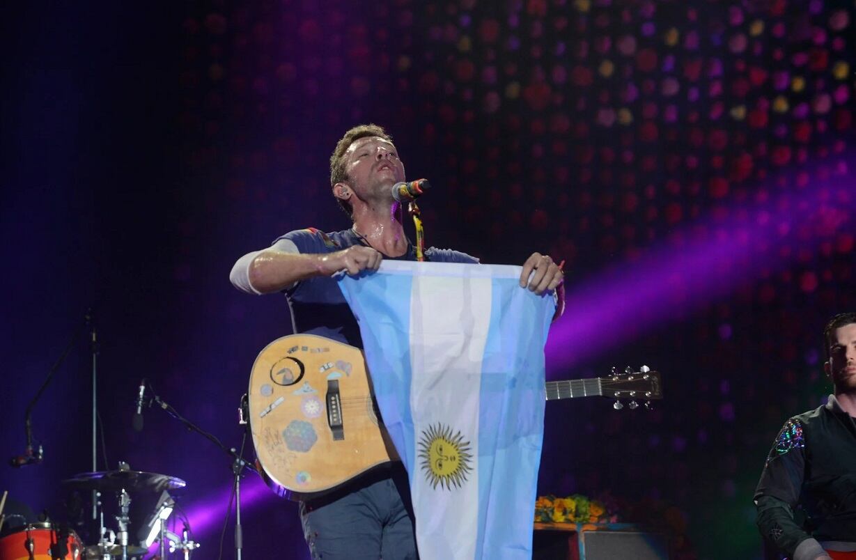 La banda británica y el publico argentino en una relación de amor recíproca